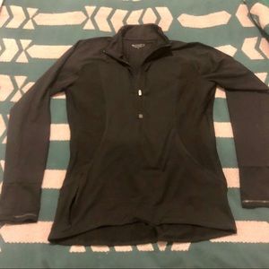 Athleta black zip-up